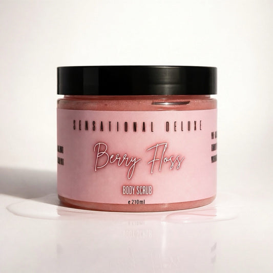 Berry Floss Body Scrub Sensational Deluxe