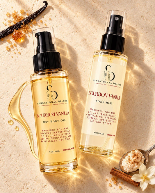 Bourbon Vanilla Body Mist Sensational Deluxe