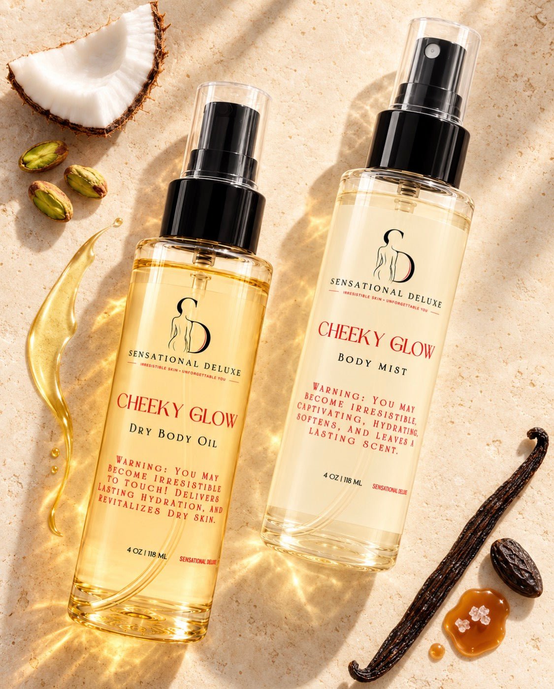 Cheeky Glow Body Mist Sensational Deluxe