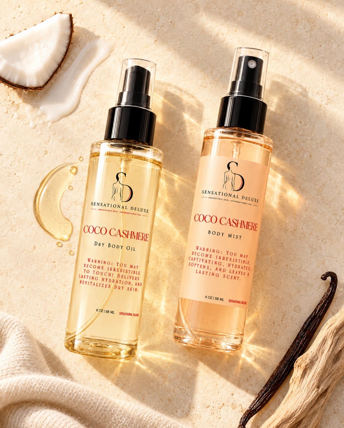 Coco Cashmere Body Mist Sensational Deluxe