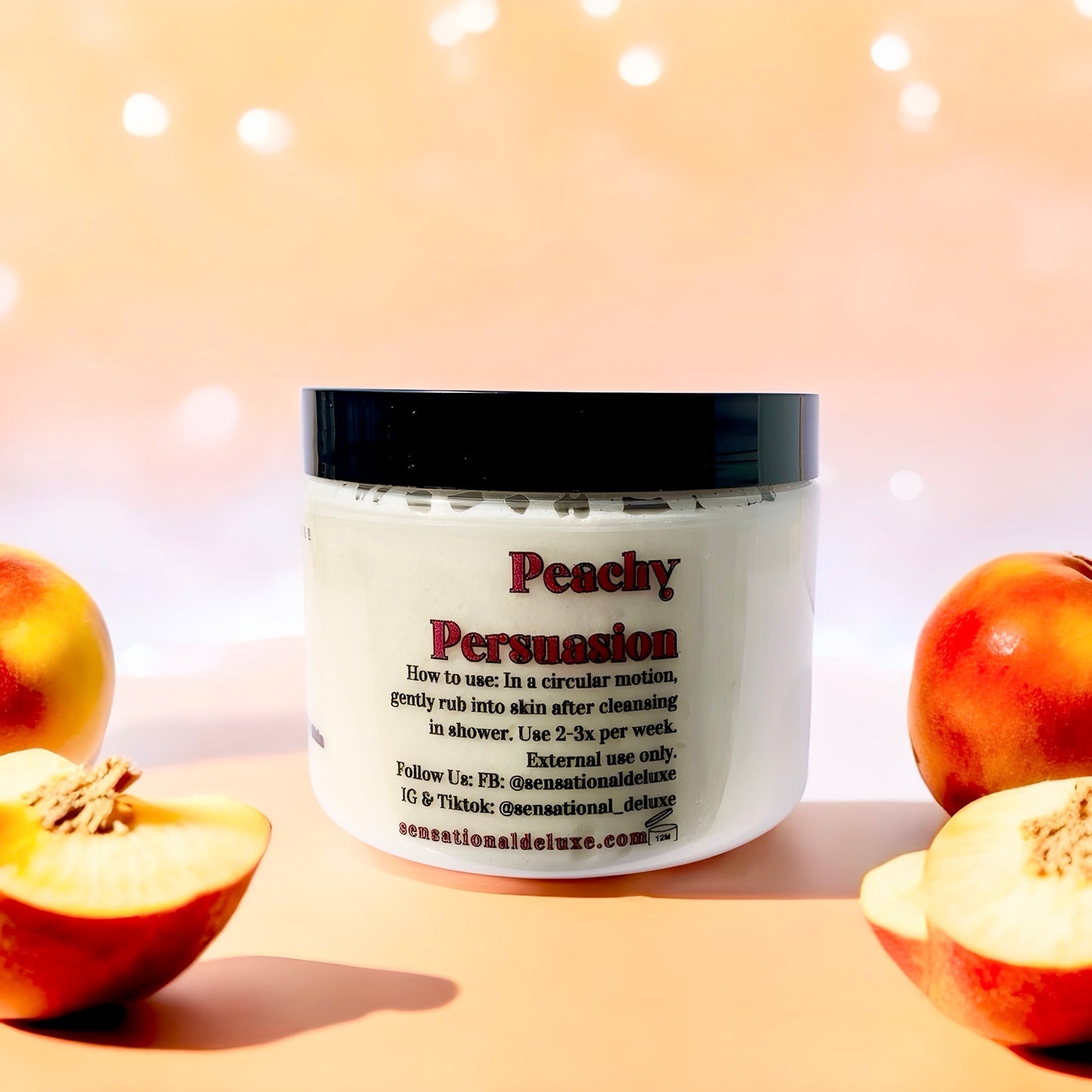 Peachy Persuasion Body Scrub
