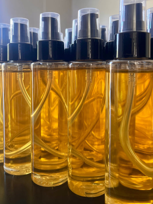 Private Label Dry Body Oil | Ready to Brand 4 oz Wholesale Bottles Sensational Deluxe