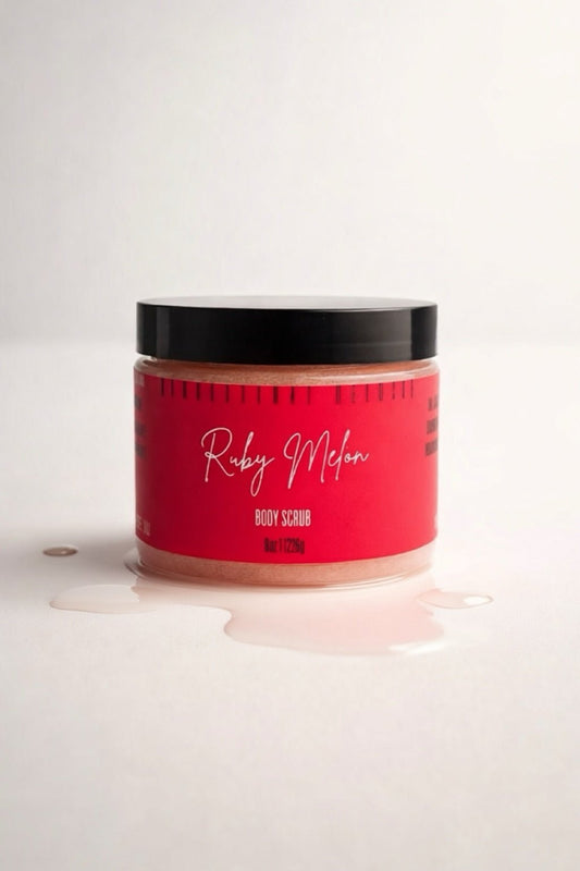 Ruby Melon Body Scrub Sensational Deluxe