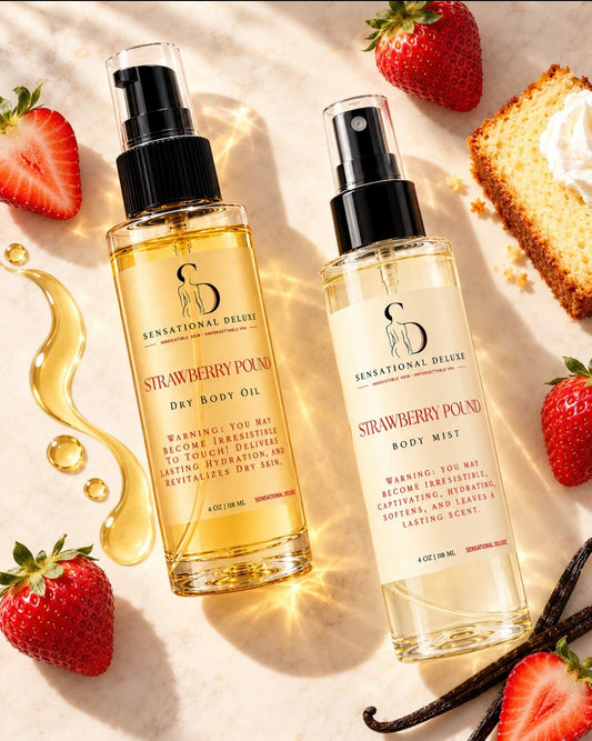 Strawberry Pound Cake Body Mist Sensational Deluxe