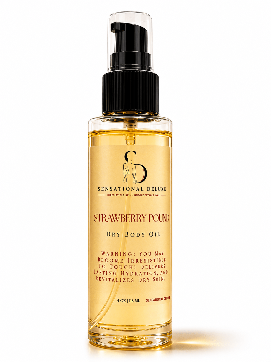 Strawberry Pound Cake Body Oil Sensational Deluxe Body oil