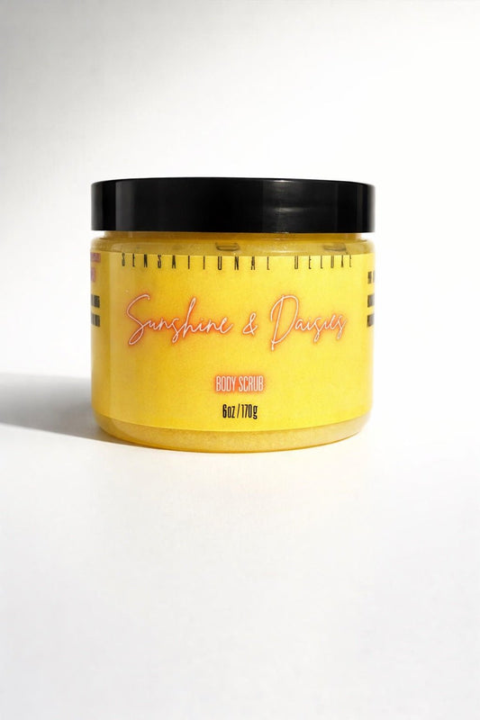 Sunshine & Daisies Body Scrub Sensational Deluxe