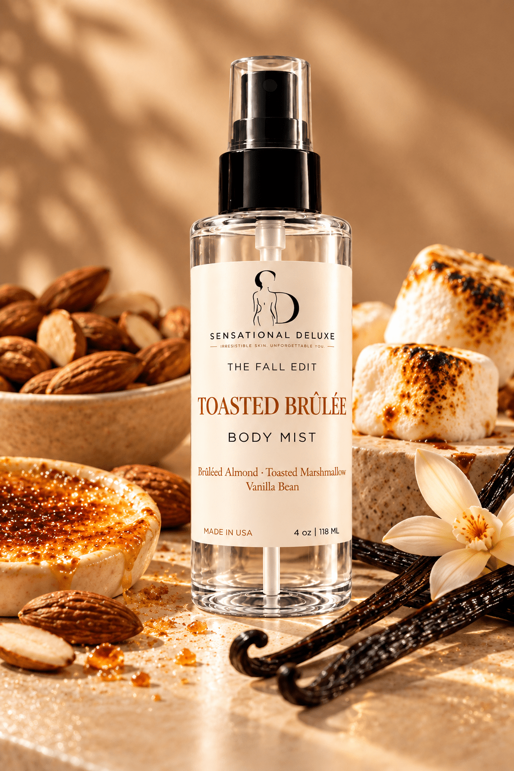 Toasted Brûlée Body Mist Sensational Deluxe