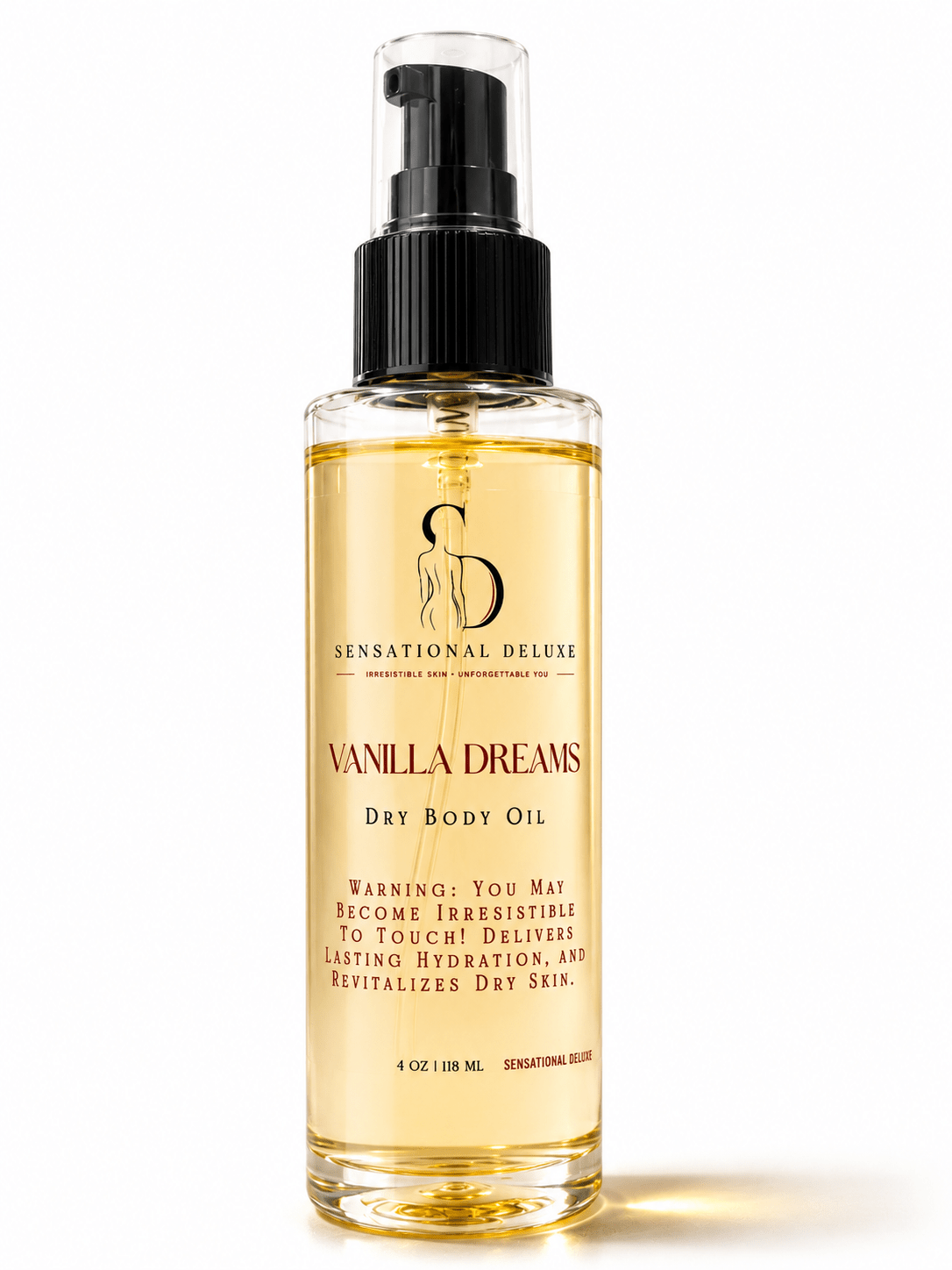 Vanilla Dreams Body Oil Sensational Deluxe Body oil