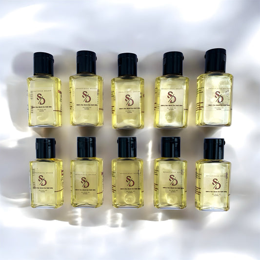 Body Oil Mystery Set of 10 Sensational Deluxe Body oil