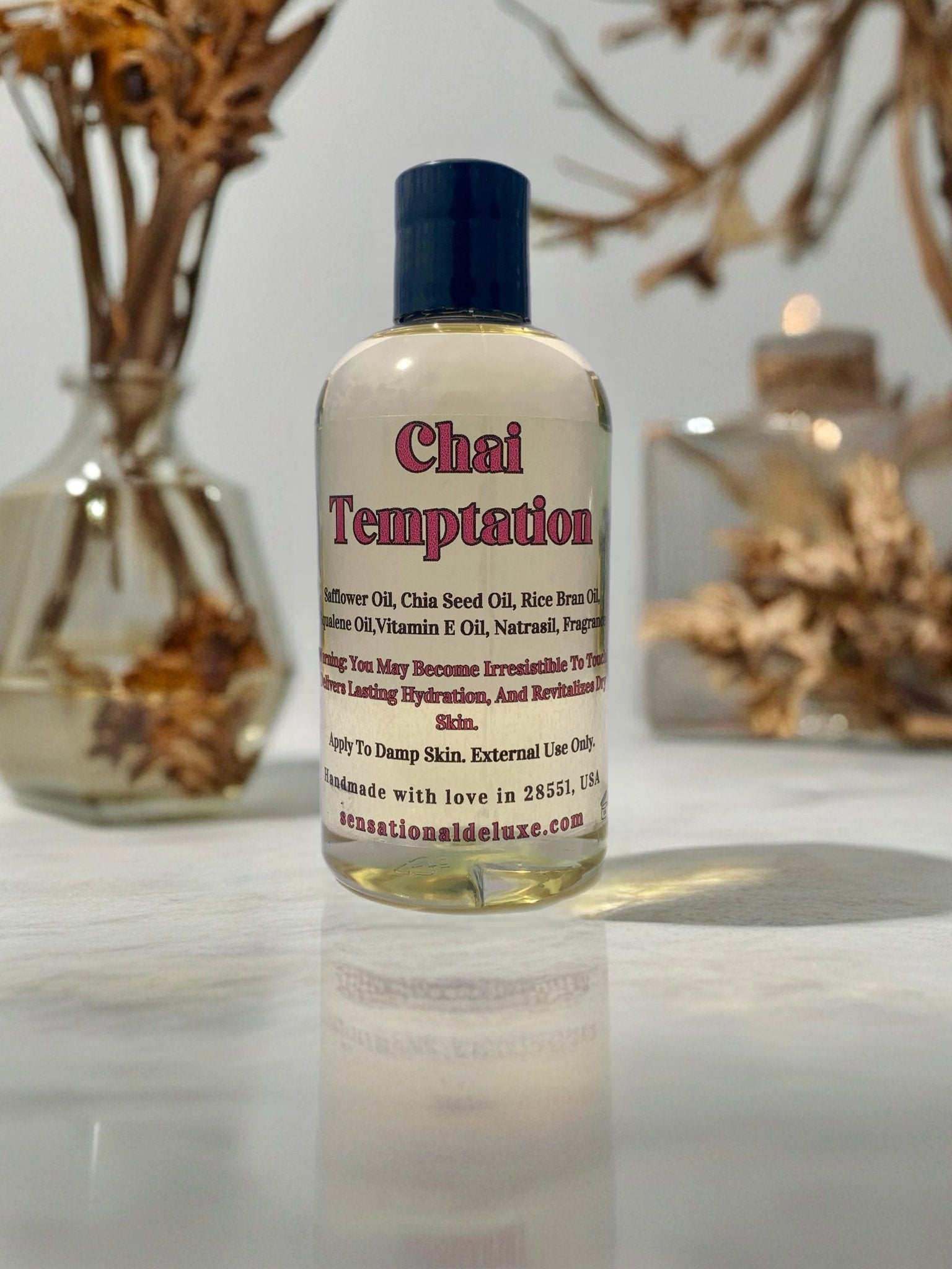 Chai Temptation Body Oil Sensational Deluxe