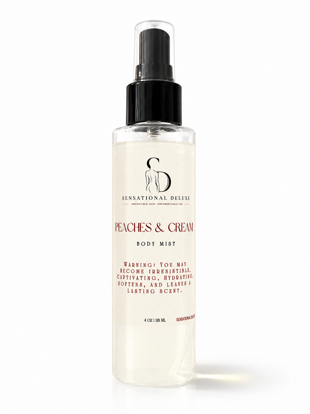 Peaches & Cream Body Mist Sensational Deluxe