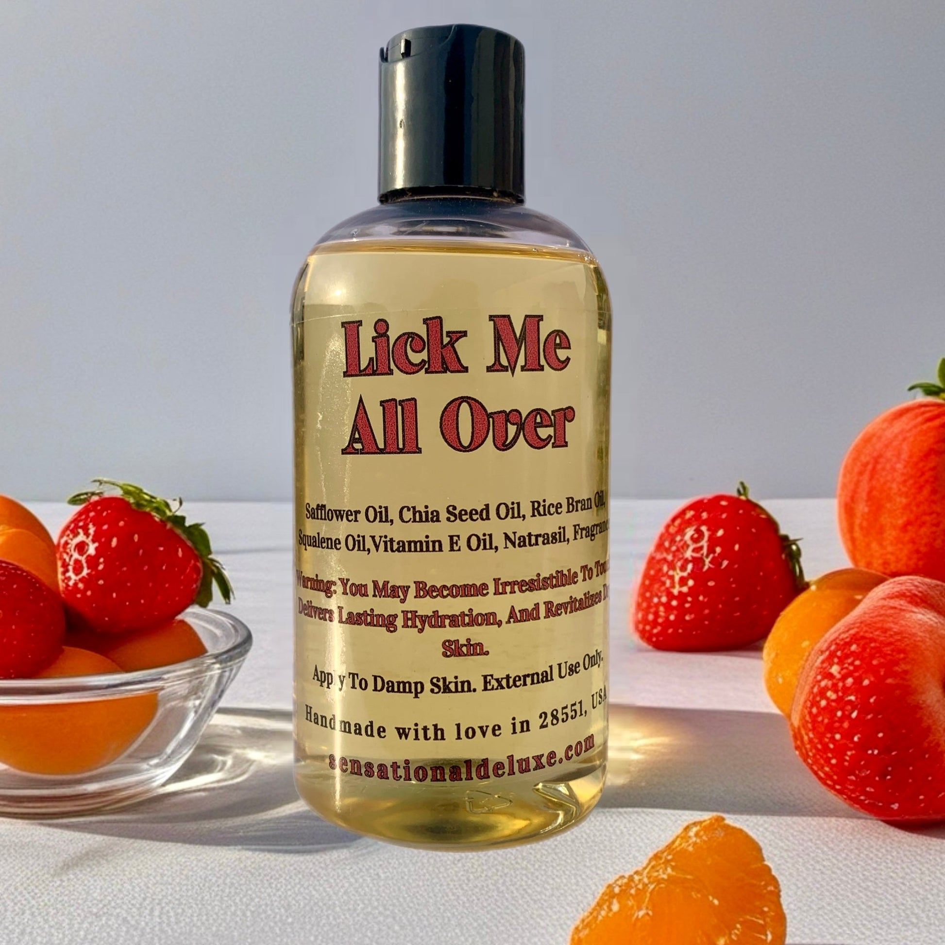 Lick Me All Over Body Oil Sensational Deluxe Body oil