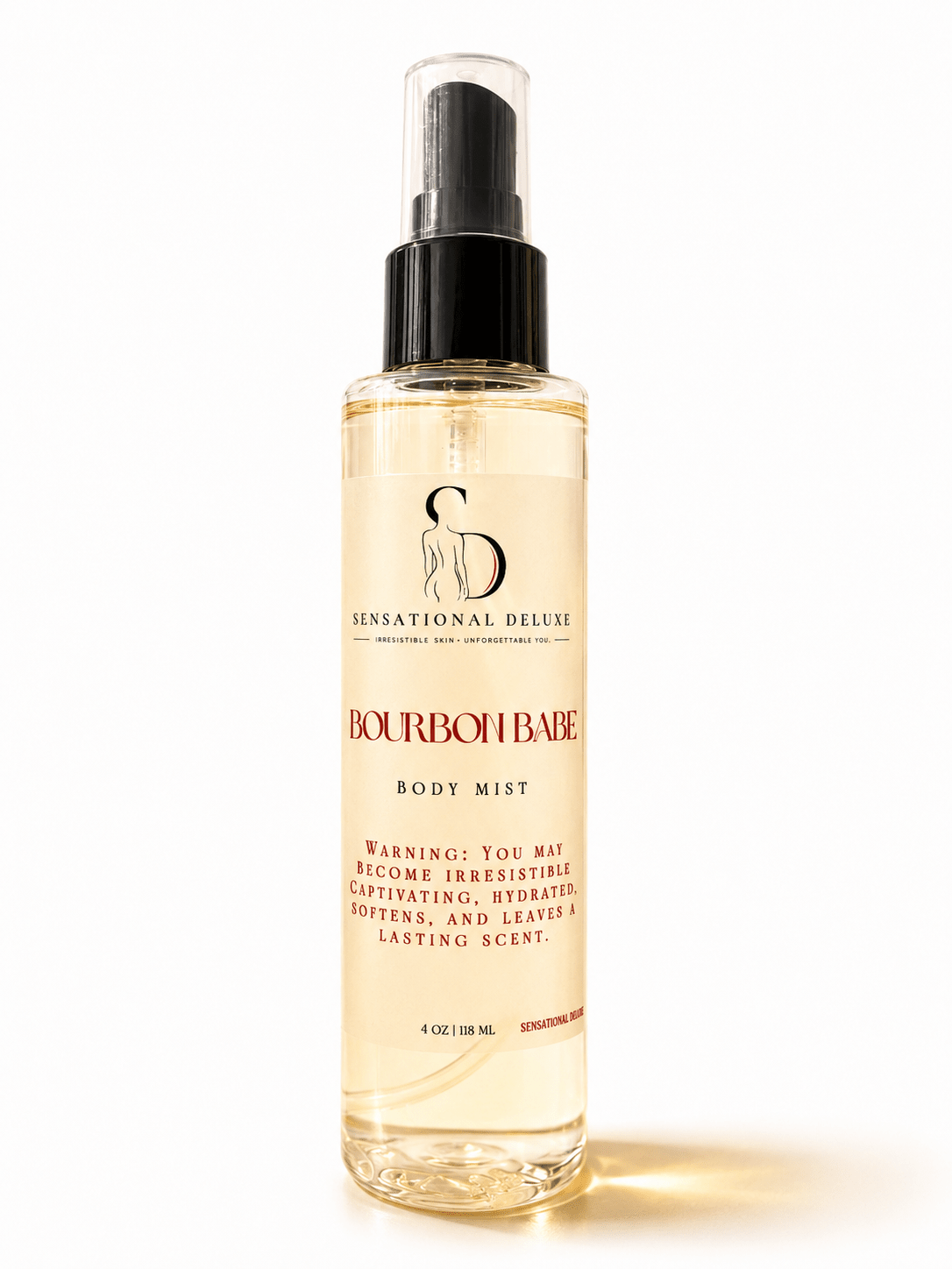 Bourbon Babe Body Mist Sensational Deluxe