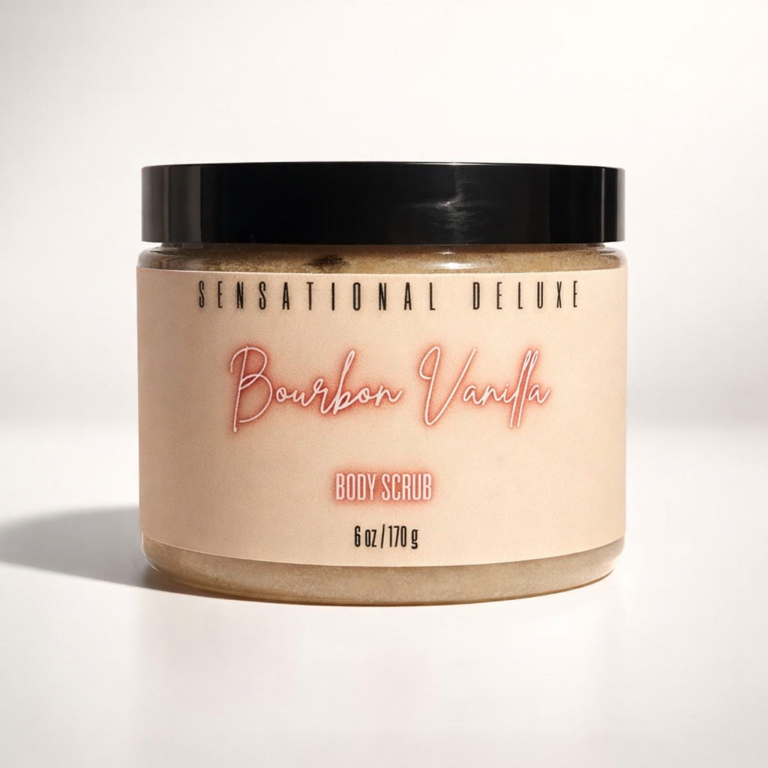 Bourbon Vanilla Body Scrub Sensational Deluxe