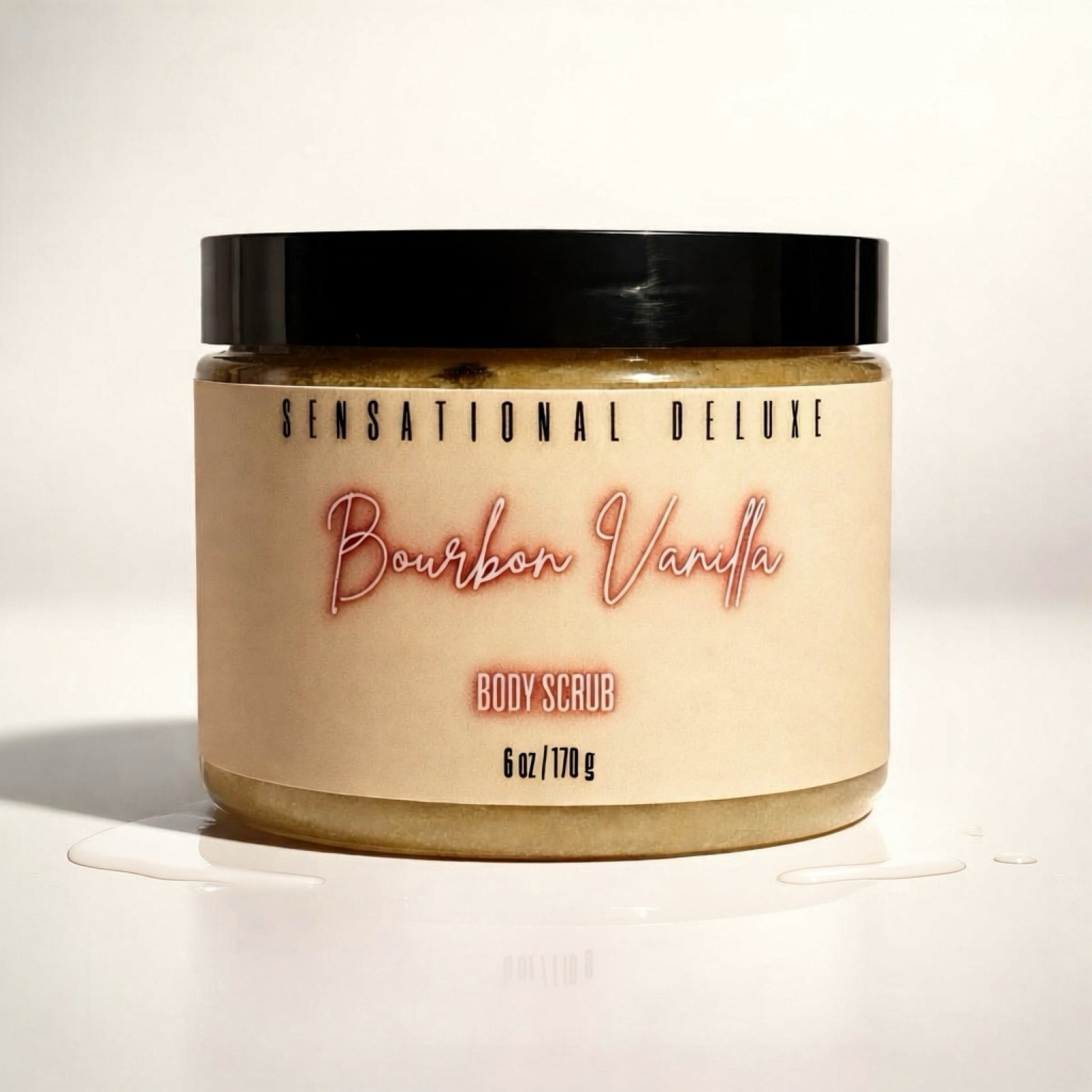 Bourbon Vanilla Body Scrub Sensational Deluxe