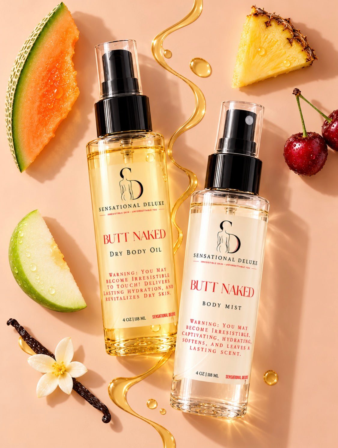 Butt Naked Body Mist Sensational Deluxe