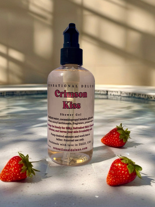 Crimson Kiss Shower Gel Sensational Deluxe Body Wash