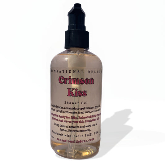 Crimson Kiss Shower Gel Sensational Deluxe Body Wash