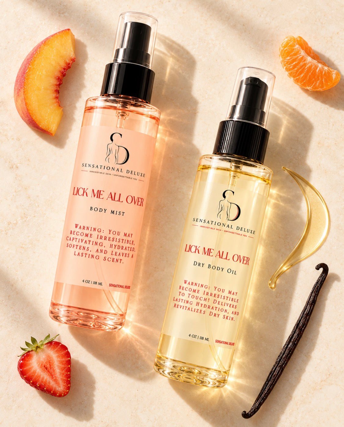 Lick Me All Over Body Mist Sensational Deluxe