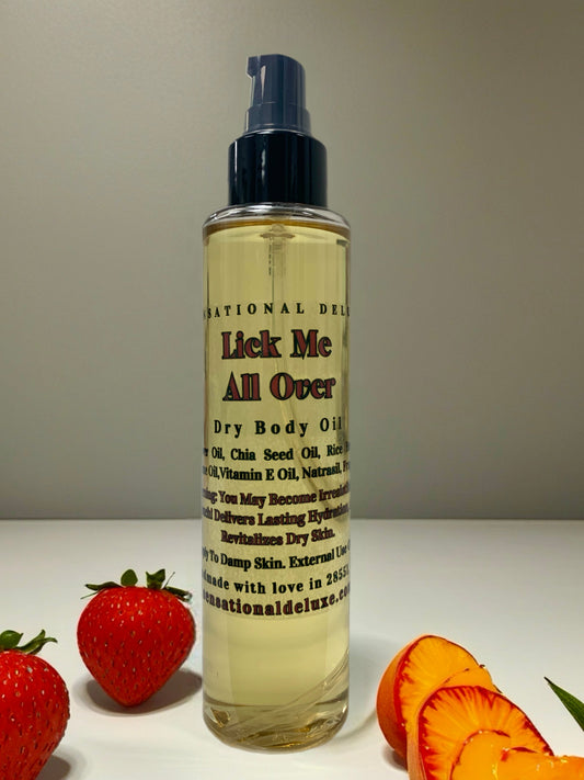 Lick Me All Over Body Oil Sensational Deluxe Body oil