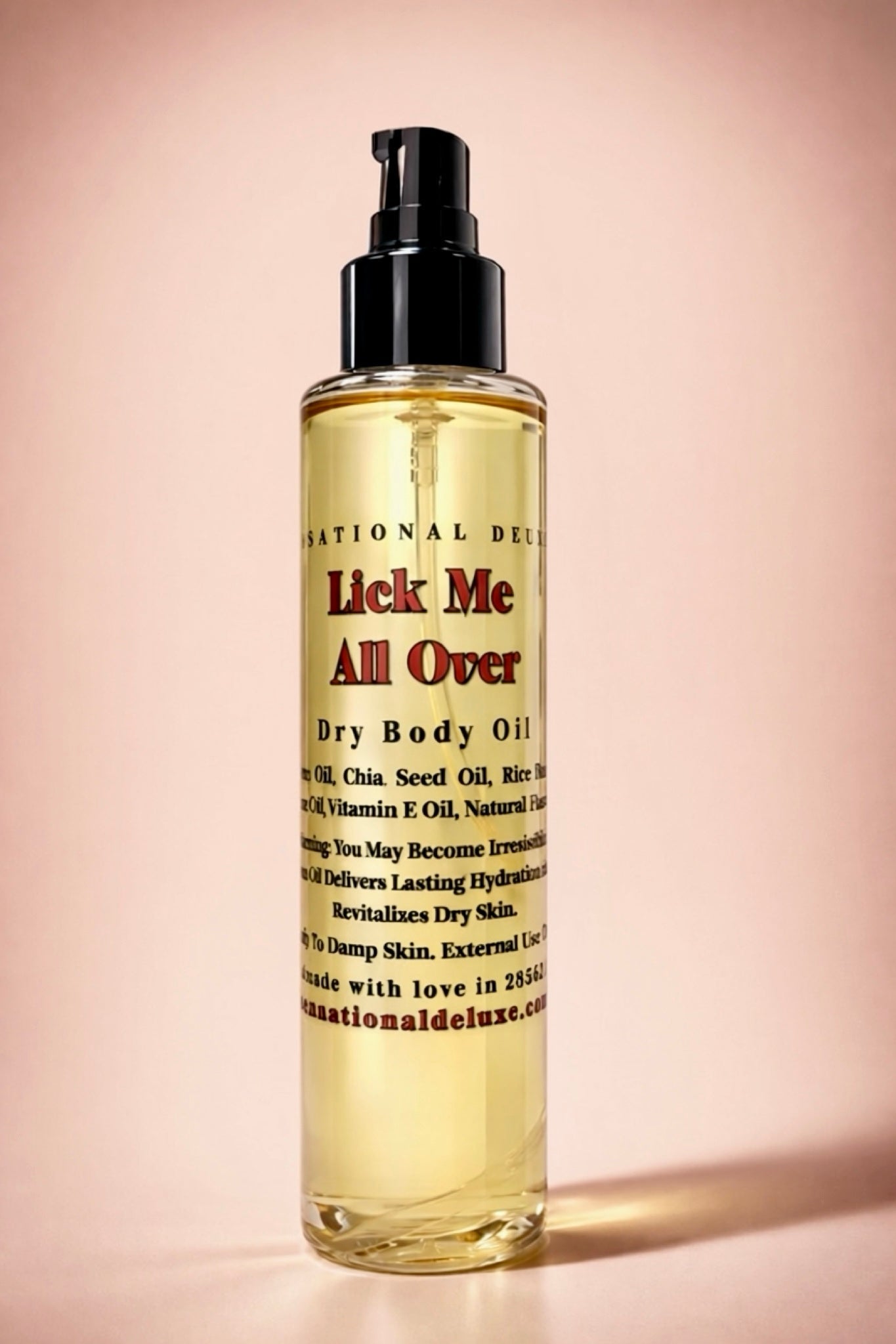 Lick Me All Over Body Oil
