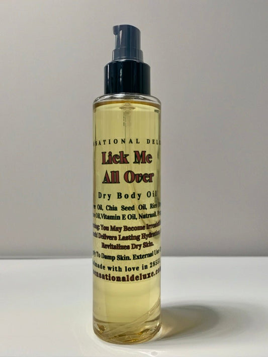 Lick Me All Over Body Oil Sensational Deluxe Body oil