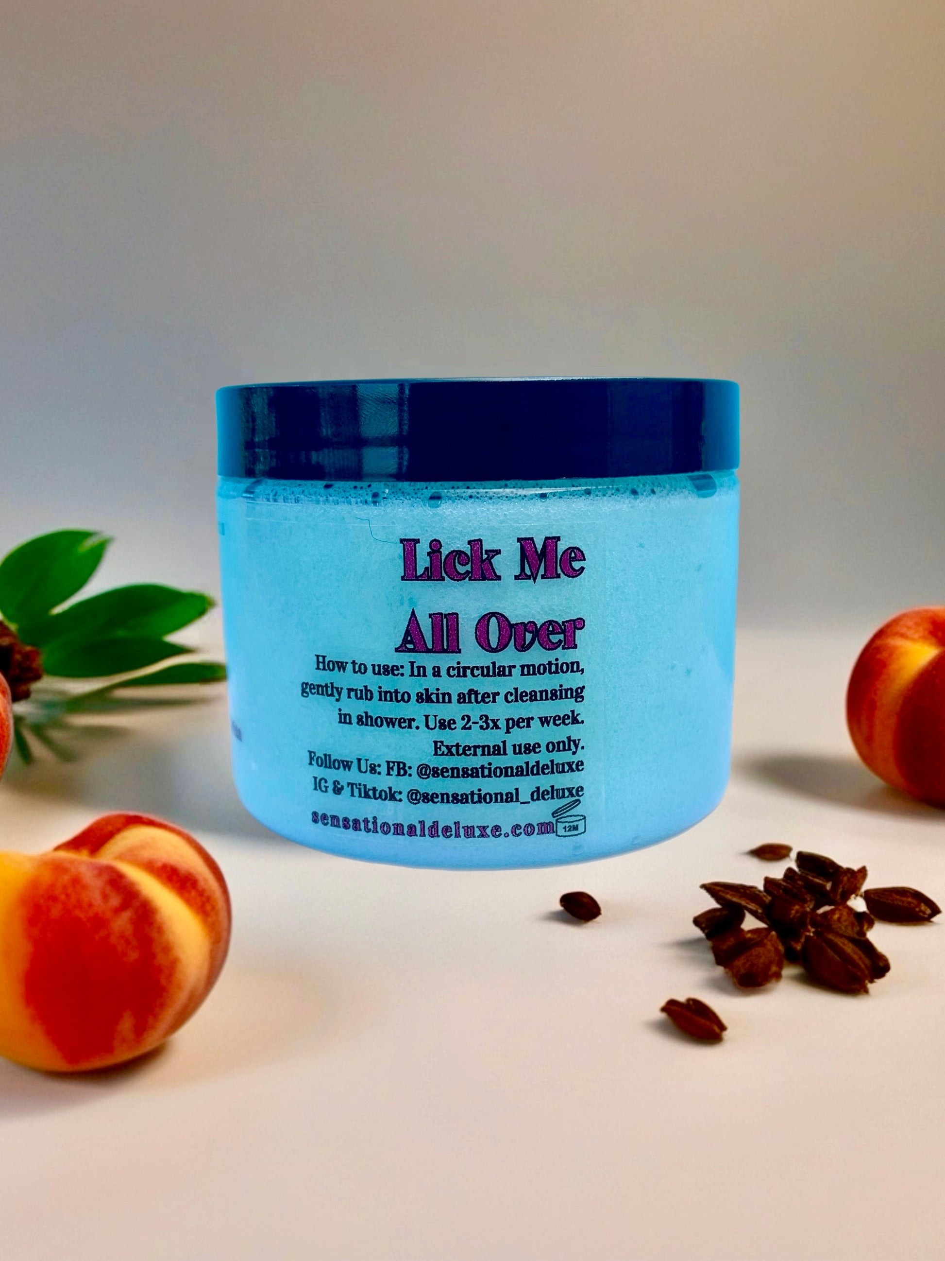 Lick Me All Over Body Scrub Sensational Deluxe