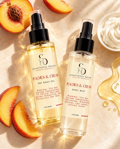 Peaches & Cream Body Mist Sensational Deluxe