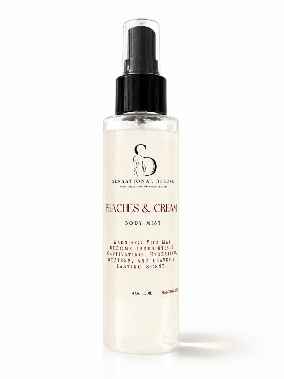 Peaches & Cream Body Mist Sensational Deluxe