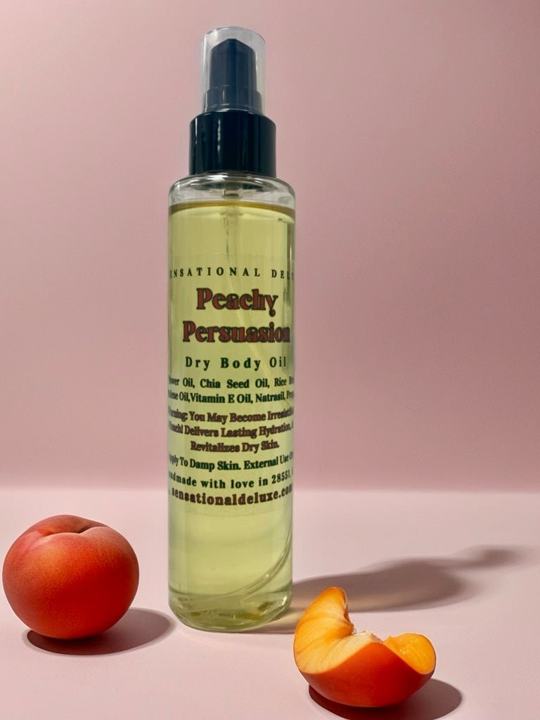 Peachy Persuasion Body Oil Sensational Deluxe Body oil