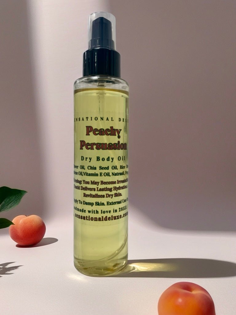 Peachy Persuasion Body Oil Sensational Deluxe Body oil