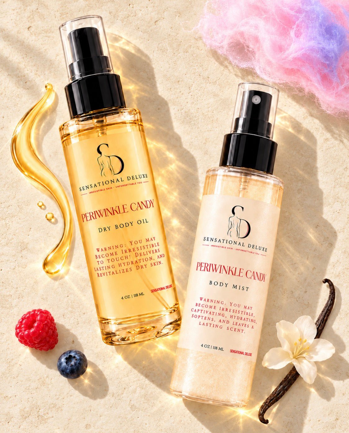 Periwinkle Candy Body Mist Sensational Deluxe