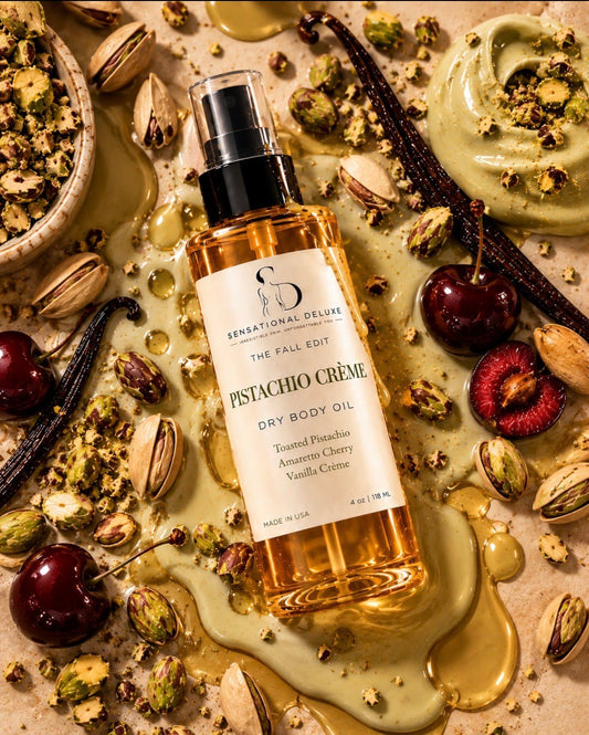 Sensational Deluxe fast absorbing nourishing dry body oil 