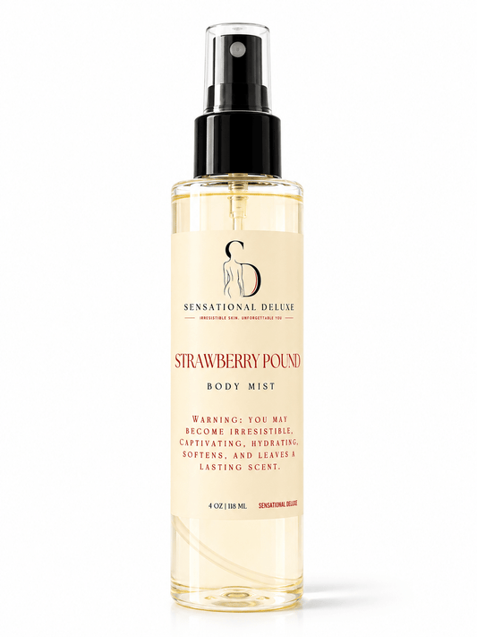 Strawberry Pound Cake Body Mist Sensational Deluxe