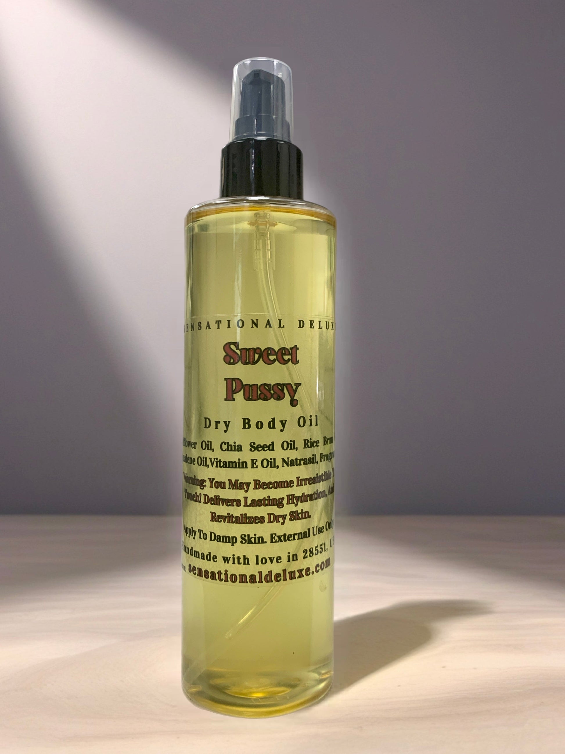 Sweet Pussy Body Oil Sensational Deluxe Body oil