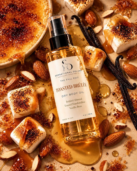 Sensational Deluxe fast absorbing nourishing dry body oil 