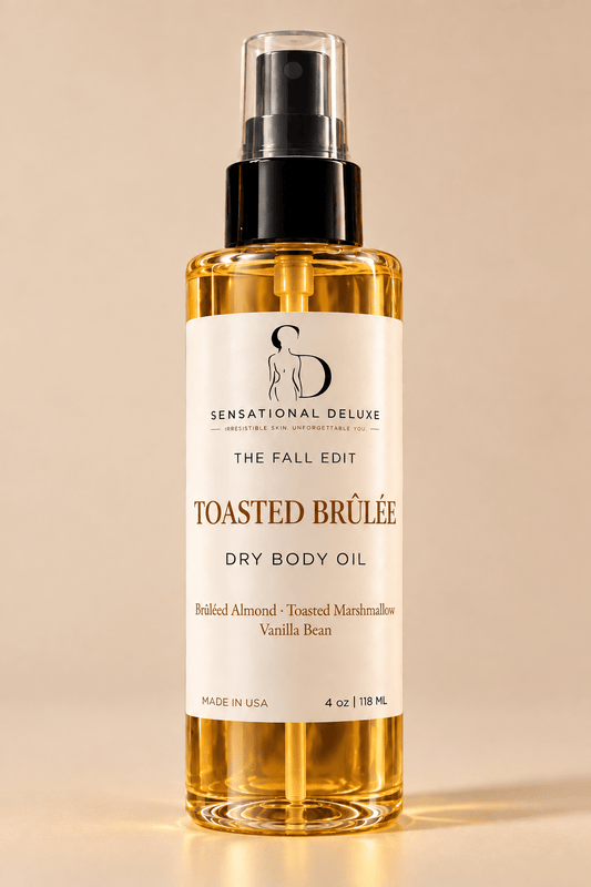 Sensational Deluxe fast absorbing nourishing dry body oil 