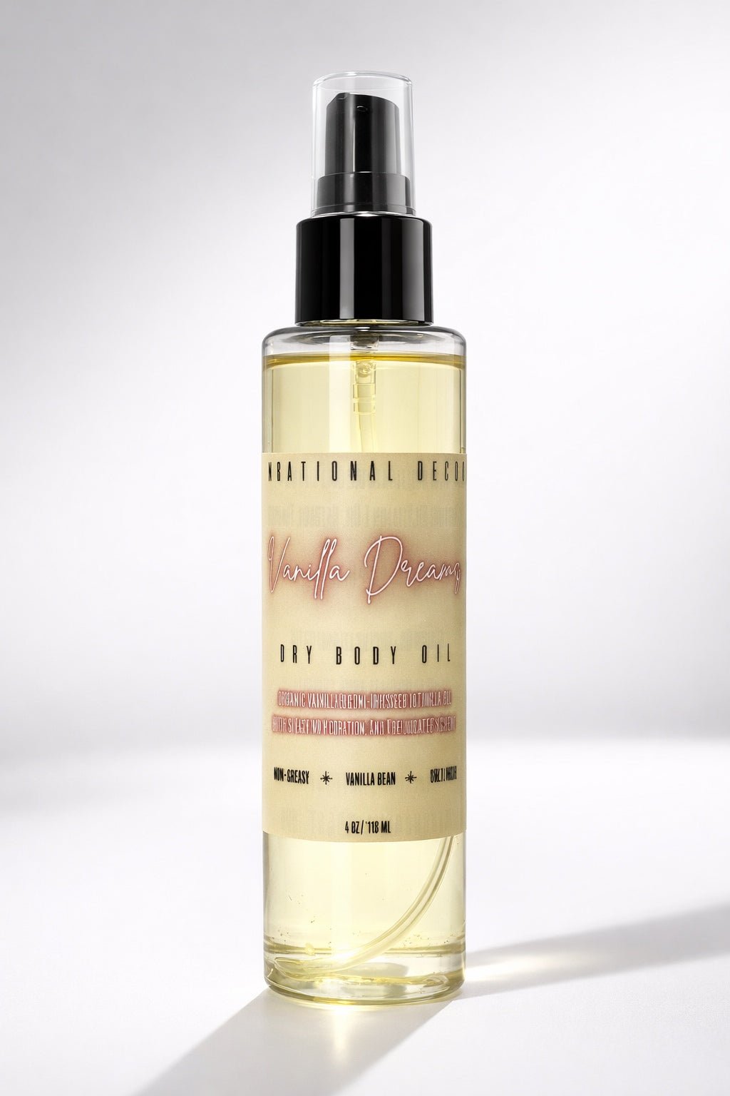 Vanilla Dreams Body Oil Sensational Deluxe Body oil