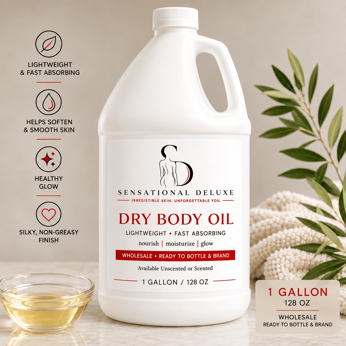 Wholesale Dry Body Oil Sensational Deluxe Body oil